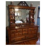 Sumter Cabinet Co Solid Wood Dresser w/Mirror