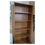 Pressed Wood Adj Bookshelf 30x12x71"