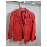 Pamela McCoy Leather Jacket-sz med