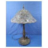 Tiffany Style Stained Glass Lamp 25"H