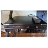 Panasonic Double Feature DVD & VHS Player (works)