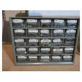 Hardware Metal Storage w/Contents 12x6x9.5"