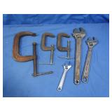 C-Clamps, Wrenches