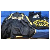 Steelers Lines Nylon Jacket & 2 Hoodies