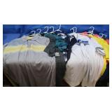 11 Mens Golf Shirts w/Matching T-Shirts XL,