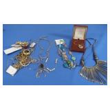 Vintage Costume Jewelry-Necklaces