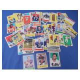 Approx 107 Football Cards-3 Hall of Famers-Jim