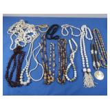 Vintage Costume Jewelry Bead Necklaces