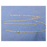 14k Chain 22"(broken) 3.2gr