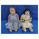 15" Composition Doll w/Cloth Body, Compositon