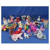 Asst Small Stuffed Animals, Plastic Toys