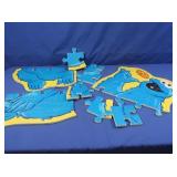 2009 Sesame Street Cookie Monster Padded Floor