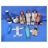 Native American Figurines, Dolls, Toys