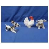 Animal Figurines incl Japan & Sugar Sand