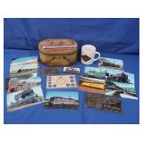 Locomotive Metal Plates, Postcards, Chattanooga