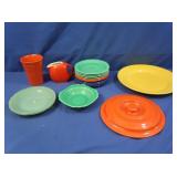 2 Jadeite Plates, Vintage Fiestaware