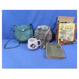 Girl Scout Mess Kit, Canteens, Book & more