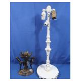 Antique Art D?co Flappers Metal Table Lamp Base,