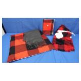 Buffalo Plaid Pillow w/Cushion, Buffalo Plaid