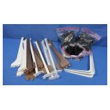 High Reach "Grabber" Stick, Shelf Brackets,