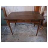 Vintage Wooden Table w/Drawer 42x28x29"H