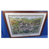 Framed Ligonier Collage Poster