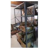 Metal Shelving Unit 36x16x70"(NO CONTENTS)