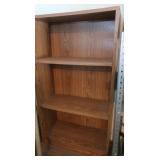 Pressed Wood Small Bookcase 22.5x10x40"