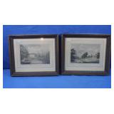 2 Antique Framed Artwork pieces