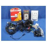 NIB-Fire Alarm, House Timer, Cables, Wires