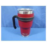 Yeti Tumbler w/detachable handle & closing lid