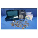 Coin Booklets & Coins incl. Foreign Coins