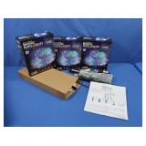 NIB Bionic Rope Lights, LED Foil Snowflake Lights