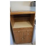 Kitchen Storage Cart-laminate veneer pressed wood