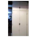 4-door Shelf Cupboards 85Hx33Wx25"D