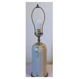 Vintage MPM Mick Morgan Pottery Bell Lamp 24"