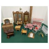 Metal and wood Dollhouse furniture * $ goes to