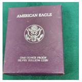 1986 American Eagle. 999 one ounce silver bullion