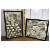 MC Escher framed prints