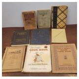 Very old cookbooks - Pillsbury, 1924 new home,