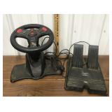 Playstation interact V3 steering wheel and pedals