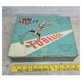 Tubeless tin advertising box