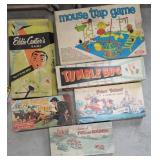 6 vintage games - mousetrap, Doc Holliday, Prince