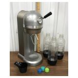 KitchenAid Soda stream machine & bottles etc