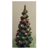 Vintage 23 1/2" tall Ceramic Christmas Tree No