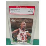 Michael Jordan graded card