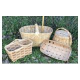 4 Gathering Baskets