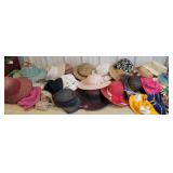 Ladies Hats Including Folding/fan Hat