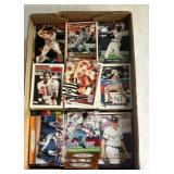 Flat baseball and football cards