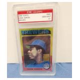 Hank Aaron graded card